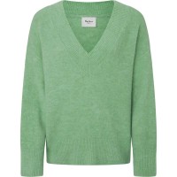 блуза,дамски,пуловери,дамски,плетени,дрехи,pepe,jeans,irma,v,neck,sweater,light,green,(green)