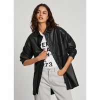 риза,с,дълъг,ръкав,дамски,блузи,дамски,ризи,pepe,jeans,pl304963,long,sleeve,shirt,denim,(black)