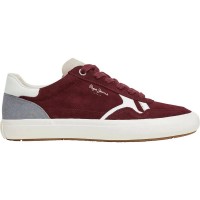 маратонки,мъжки,маратонки,pepe,jeans,travis,free,trainers,merlot,red