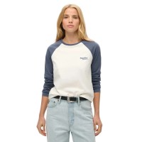 тениска,мъжки,тениски,дамски,тениски,superdry,essential,logo,baseball,long,sleeve,t,shirt,white,(mariner,navy,optic)