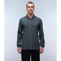 дамски,блузи,с,яка,мъжки,блузи,с,яка,napapijri,ealis,long,sleeve,polo,green,(green,urban)