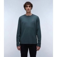 тениска,мъжки,тениски,дамски,тениски,napapijri,salis,long,sleeve,t,shirt,green,grey,(green,urban)