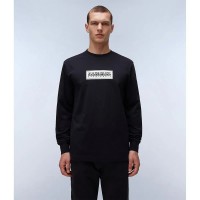 тениска,мъжки,тениски,napapijri,suze,long,sleeve,t,shirt,black