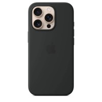 други,аксесоари,apple,iphone 16,pro,silicone,case,with,magsafe,black,(black)