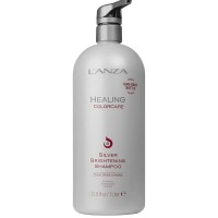 хигиена,коса,l´anza,silver,brightening,1l,shampoo,clear