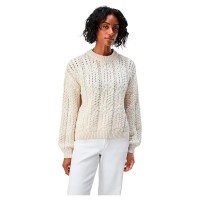 блуза,дамски,пуловери,дамски,плетени,дрехи,object,diddi,lo,sweater,white,sand,(beige)