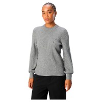 блуза,дамски,пуловери,дамски,плетени,дрехи,object,ditte,re,sweater,grey,(medium,grey,melange)