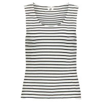 тениска,дамски,тениски,object,jamie,sleeveless,t,shirt,white,stripes,black,(white)