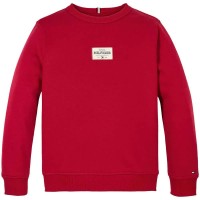 блуза,детски,блузи,tommy,hilfiger,monotype,1985,label,sweatshirt,medium,red,(red)