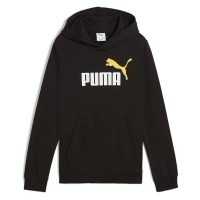 суичър,детски,блузи,puma,ess,2,color,nº1,logo,hoodie,black,sunny,yellow,(black)