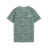 тениска,детски,тениски,puma,mid,90s,aop,short,sleeve,t,shirt,green,moon,(green)