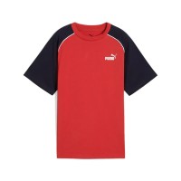 тениска,детски,тениски,puma,sport,short,sleeve,t,shirt,red,fire,(red)