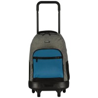 раница,раници,safta,compact,with,trolley,wheels,blackfit8,enjoy,wheeled,backpack,grey