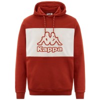 суичър,мъжки,пуловери,kappa,ferti,hoodie,red,creta,white,milk,(red)