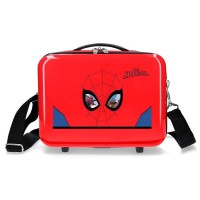 несесер,тоалетни,принадлежности,marvel,adapt,abs,spiderman,protector,wash,bag,red,(red)