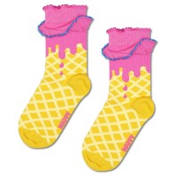 чорапи,детски,чорапи,happy,socks,ice,cream,crew,socks,yellow