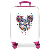 куфари,disney,minnie,magic,corazones,55,cm,33l,trolley,bag,white,(white)