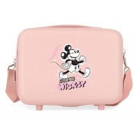 несесер,тоалетни,принадлежности,disney,mickey,friendly,wash,bag,pink,(pink)