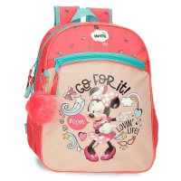 юношеска,раница,раници,disney,minnie,lovin,life,33,cm,junior,backpack,pink,(multicolor)