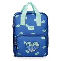 юношеска,раница,раници,pepe,jeans,adaptruth,40,cm,16l,junior,backpack,blue