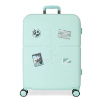 куфари,pepe,jeans,chest,70,cm,79l,trolley,bag,blue,(green)