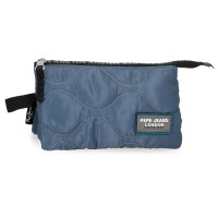 канцеларски,принадлежности,pepe,jeans,orson,pencil,case,blue