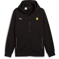 блуза,мъжки,пуловери,puma,ferrari,race,full,zip,sweatshirt,black
