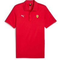 мъжки,блузи,с,яка,puma,ferrari,race,short,sleeve,polo,rosso,corsa,(red)