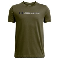 тениска,детски,тениски,under,armour,logo,wordmark,short,sleeve,t,shirt,green,(marine,od,green,black,steel)