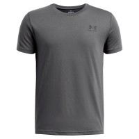 тениска,детски,тениски,under,armour,sportstyle,left,chest,short,sleeve,t,shirt,pitch,gray,black,(grey)