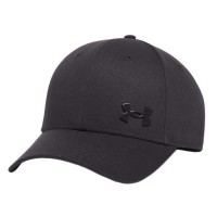 шапка,всички,шапки,under,armour,sportstyle,metal,adjustable,cap,black,(black,silver)