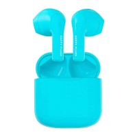 слушалки,слушалки,happy,plugs,bluetooth,wireless,earphones,turquoise,(blue)