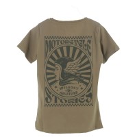 тениска,мъжки,тениски,дамски,тениски,helstons,moto,stories,short,sleeve,t,shirt,brown,(kaki)