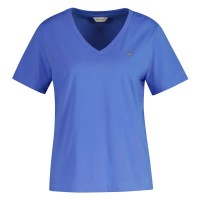 тениска,дамски,тениски,gant,shield,short,sleeve,t,shirt,perfect,blue,(blue)