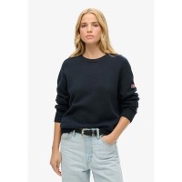 блуза,дамски,пуловери,дамски,плетени,дрехи,superdry,slouchy,sweater,blue,(deep,navy)