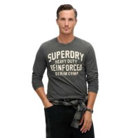 тениска,мъжки,тениски,дамски,тениски,superdry,workwear,applique,long,sleeve,t,shirt,grey,(vintage,black)