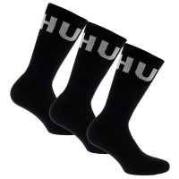 чорапи,мъжки,чорапи,дамски,чорапи,hugo,iconic,10267351,red,socks,3,pairs,black,(black)