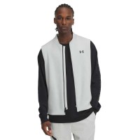 поларена,блуза,мъжки,потници,under,armour,unstoppable,fleece,grid,vest,hydro,green,black,(grey)