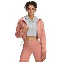 блуза,дамски,блузи,under,armour,unstoppable,woven,full,zip,sweatshirt,pink,(canyon,pink,black)