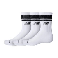 чорапи,мъжки,чорапи,new,balance,everyday,stripe,midcalf,short,socks,3,pairs,white,black,113,(white)