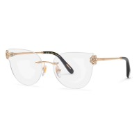 очила,chopard,vchl61s,56,mm,woman,glasses,golden,(shiny,rose,gold)