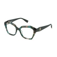 очила,furla,vfu822,53,mm,woman,glasses,shiny,green,havana,(green)