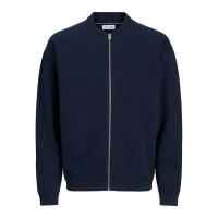 блуза,мъжки,пуловери,дамски,пуловери,jack,&,jones,calvin,bomber,full,zip,sweater,blue,(sky,captain)