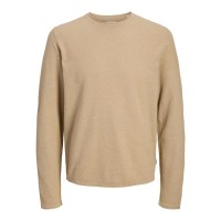 блуза,мъжки,пуловери,jack,&,jones,shawn,sweater,oxford,tan,(beige)