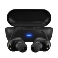 слушалки,слушалки,maxell,mini,duo,wireless,earphones,black,(black)