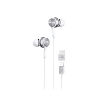 слушалки,слушалки,maxell,xc1,usb,c,earphones,white