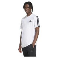 тениска,мъжки,тениски,adidas,3,stripes,short,sleeve,t,shirt,white