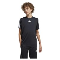 тениска,детски,тениски,adidas,train,essentials,3,stripes,short,sleeve,t,shirt,black,white,(black)