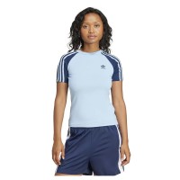 тениска,дамски,тениски,adidas,originals,adicolor,3,stripes,raglan,slim,short,sleeve,t,shirt,clear,sky