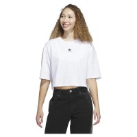 тениска,дамски,тениски,adidas,originals,essentials,crop,short,sleeve,t,shirt,white